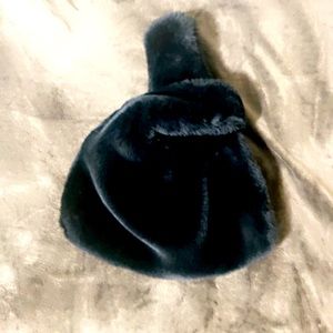 Faux fur bag